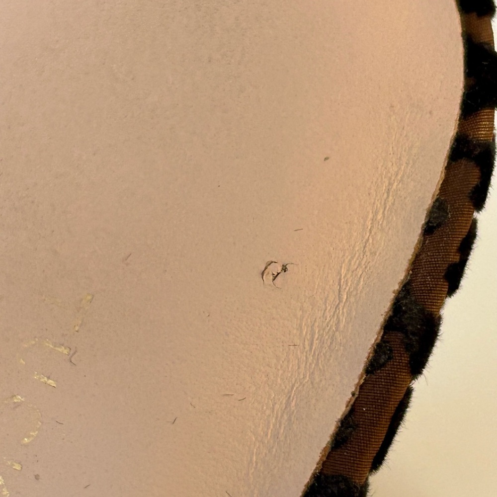 Tuckernuck Animal Print T-Strap Margot Heels Black Brown Party Classy Sz 10 - Picture 5 of 15